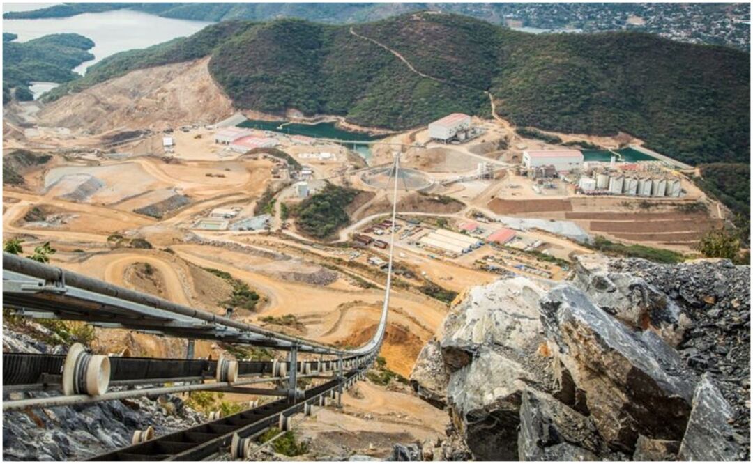 Mina subterránea El Limón de Guajes, Guerrero (6/12/2024). Foto: X (@Outletminero)