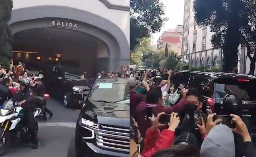 El exBeatle se dio tiempo para saludar a sus fans, quienes lo esperaban desde muy temprano. Foto: Jorge Emilio Sánchez / EL UNIVERSAL