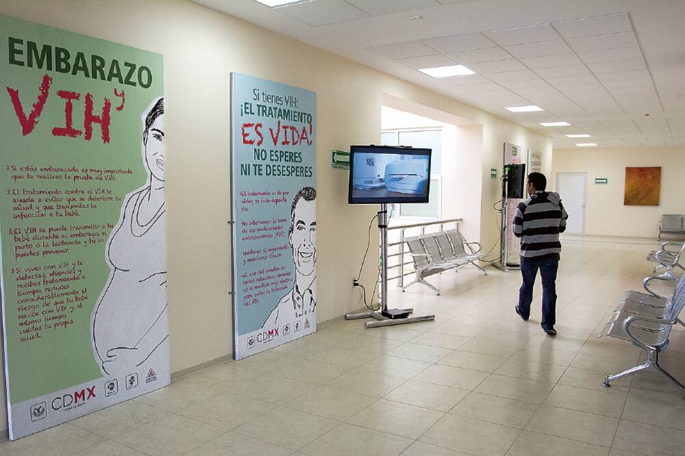 La nueva clínica busca dar atención a 20 mil pacientes al año, cifra que se sumará a las nueve mil personas que atienden en la unidad Condesa (ISAAC ESQUIVEL. EL UNIVERSAL)