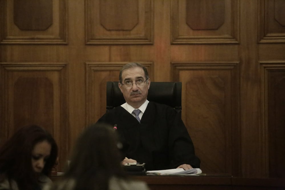 El ministro Alberto Pérez Dayán hará hoy su última intervención sobre el proyecto que elaboró (ARCHIVO. EL UNIVERSAL)