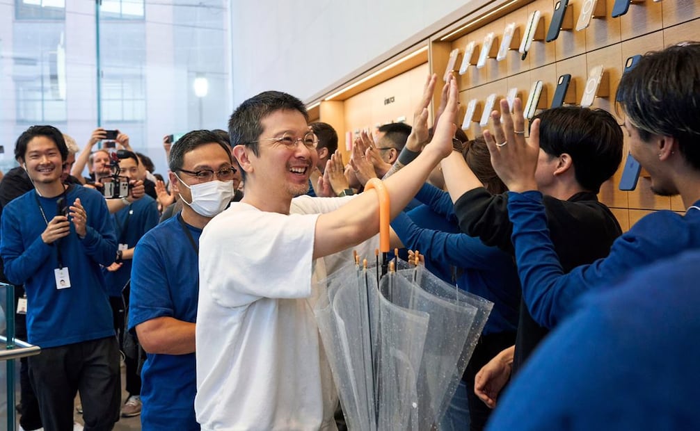 La última vez que Cook visitó China fue en marzo de este año, cuando abrió una nueva tienda Apple en la ciudad de Shanghái. Foto: X @tim_cook