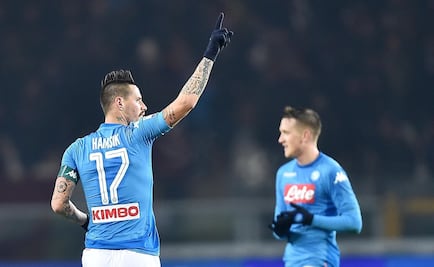 Hamsik empata a Maradona en el Napoli