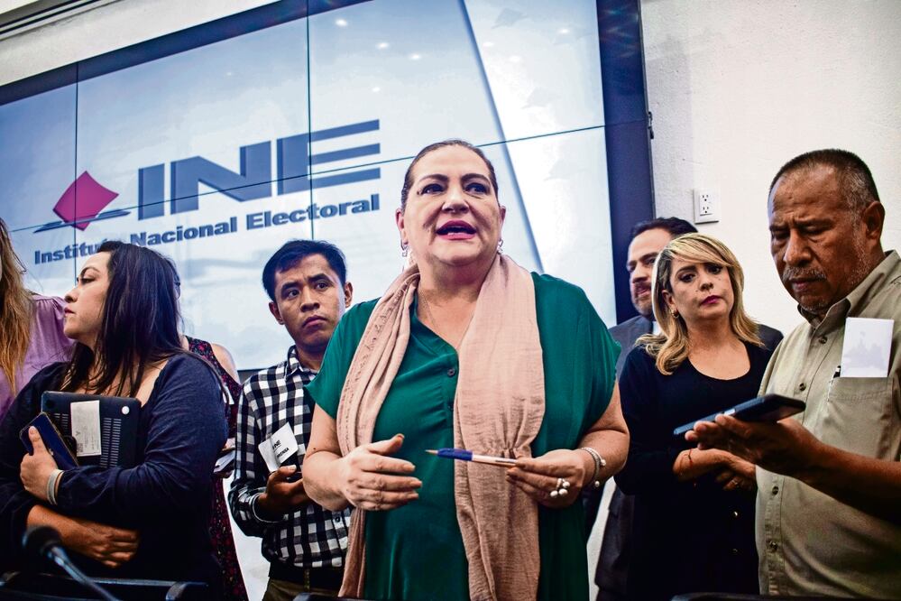 Guadalupe Taddei, presidenta del INE, informó sobre la capacitación a mujeres. Foto: Archivo / EL UNIVERSAL