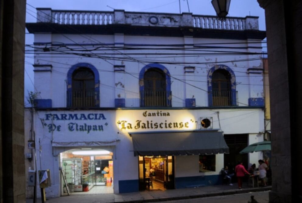 Cantina La Jalisciense, en el centro de Tlalpan.Foto: Cortesía/ Roal Zavala Rivas