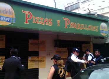 Suspenden pizzería en Copilco tras flamazo