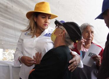 Alfa González garantiza permanencia de programas sociales en Tlalpan