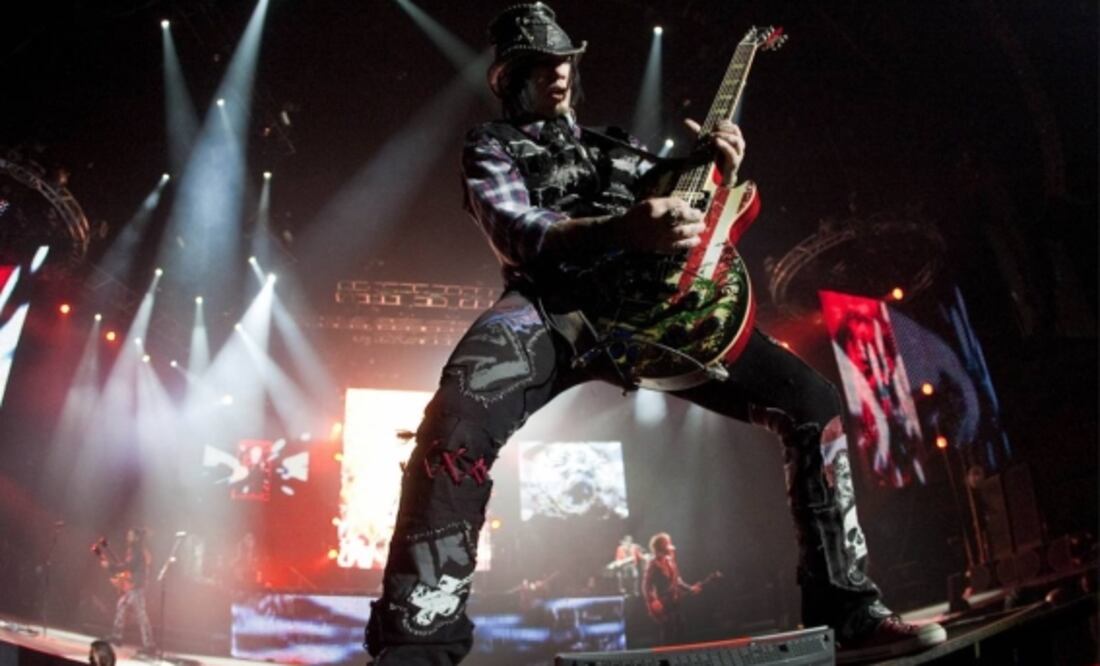 Concierto de Guns N’ Roses deja 24 detenidos. Foto: Archivo