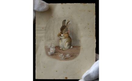 Publicarán cuento inédito de Beatrix Potter