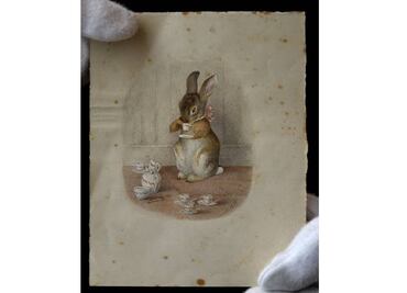Publicarán cuento inédito de Beatrix Potter