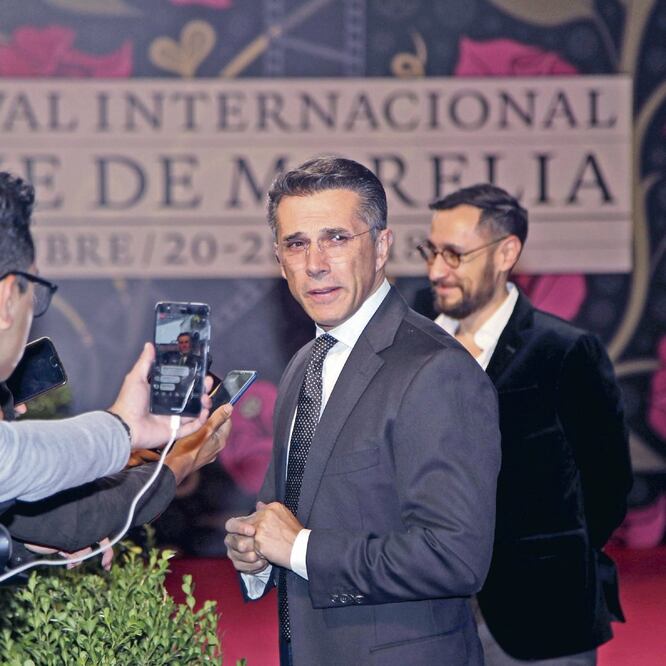 Sergio Mayer estuvo en la entrega de premios de la Canacine.