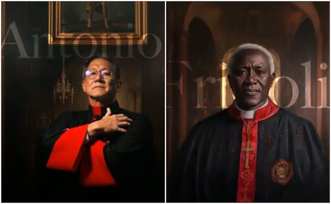 La presentación del Cónclave, causó furor en redes. Fotos: ´X´