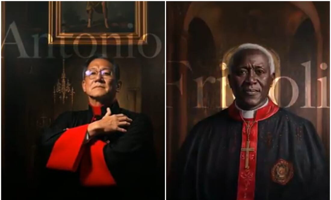 La presentación del Cónclave, causó furor en redes. Fotos: ´X´