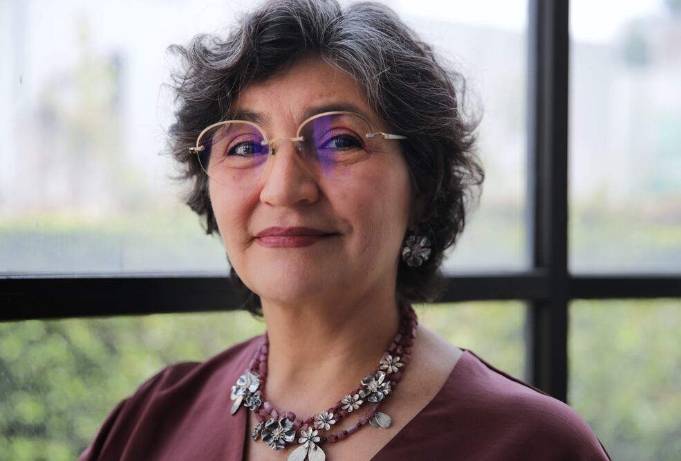 La traductora de la obra de Anna Seghers, Claudia Cabrera, habló con EL UNIVERSAL.
Foto: EL UNIVERSAL / Fernanda Rojas