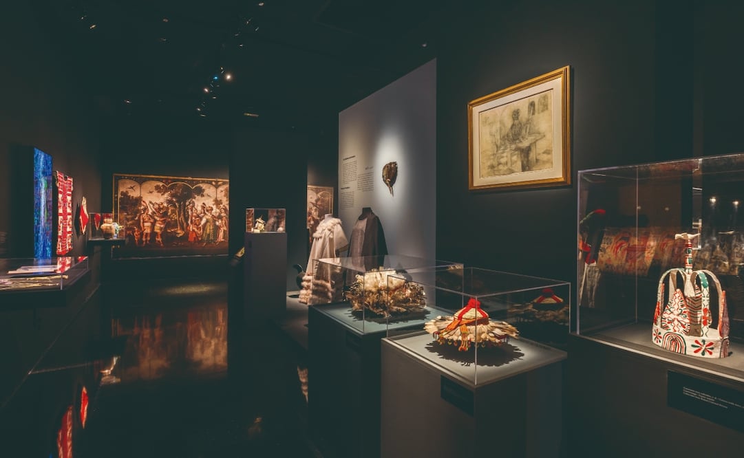 Aves de México se podrá visitar hasta el 27 de julio en la ciudad marroquí. Fotos: de https://www.museeyslmarrakech.com/fr/press-kit-oiseaux-du-mexique/ y Alejandra Musi