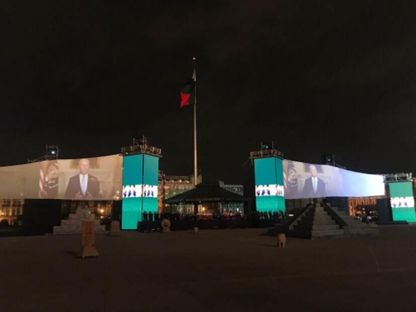 "EU no tiene amigo más cercano que México", dice Biden en Bicentenario de la Independencia, en vivo