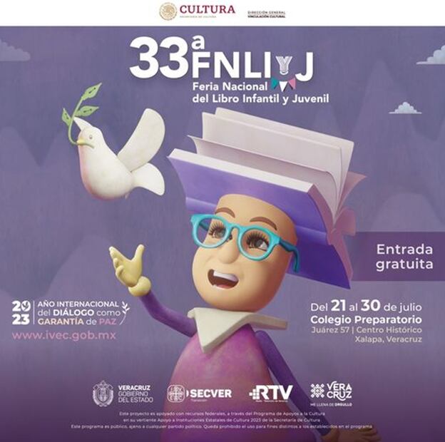 La Feria Nacional del Libro Infantil y Juvenil alista su 33° edición.
Foto: Feria Internacional del Libro Infantil y Juvenil