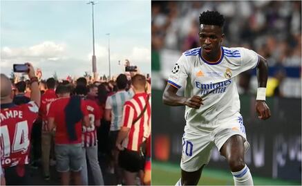 VIDEO: Afición del Atlético de Madrid se une en cántico racista: “Vinicius eres un mono”