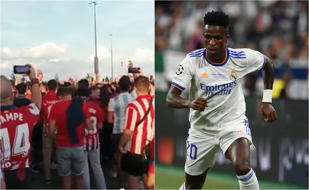 VIDEO: Afición del Atlético de Madrid se une en cántico racista: “Vinicius eres un mono” / FOTO: ESPECIAL