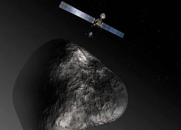 Estudian puntos de aterrizaje para que Rosetta siga en su cometa para siempre