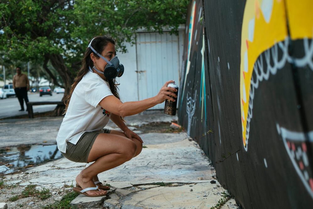 La iniciativa impulsada por el Comité de Imagen Urbana de Cancún y el colectivo Proyecto Panorama inició el 28 de febrero en cuatro edificios. Se prevén 10 intervenciones más en una segunda etapa, planeada del 2 al 10 de julio (CORTESÍA THE STILL)