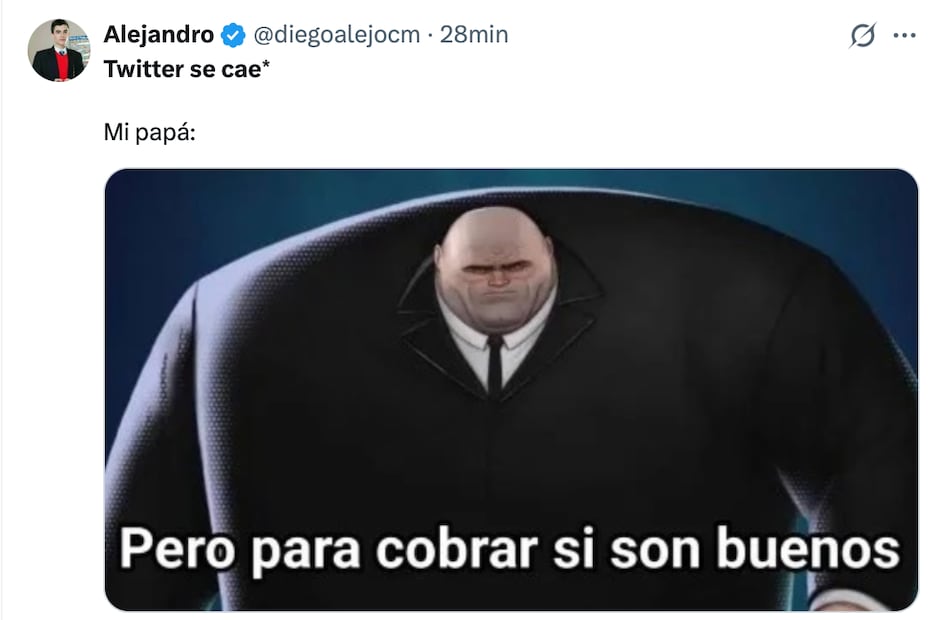 La caída de X desata la mejor ola de memes. Foto: Redes sociales