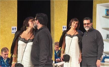 Con beso arriba del escenario, Biby Gaytán y Eduardo Capetillo demuestran que el amor aún prevalece entre ellos: "ahí la llevamos"