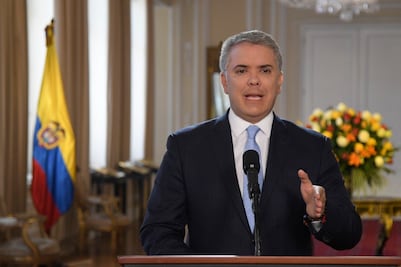 No hay nueva FARC, es una banda narcoterrorista apoyada por Maduro: Duque