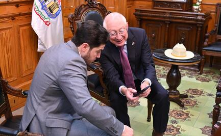 Ken Salazar se reúne con Samuel García; revisan con empresarios de NL el nearshoring y el T-MEC