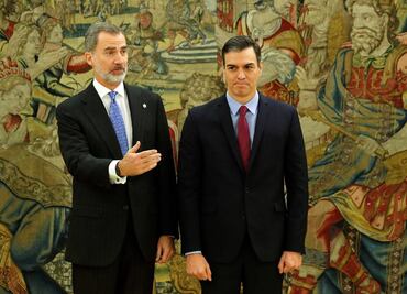 Pedro Sánchez asume como presidente de un gobierno de coalición en España
