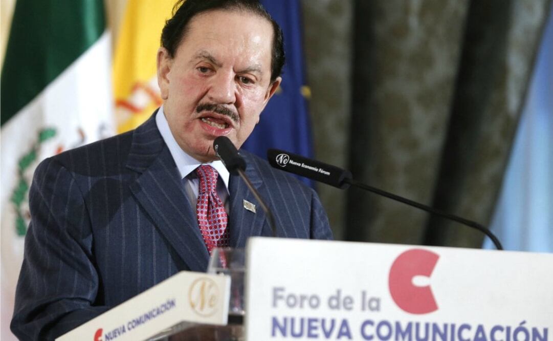 El Presidente Ejecutivo y del Consejo de Administración de EL UNIVERSAL, Licenciado Juan Francisco Ealy Ortiz. Foto: EFE