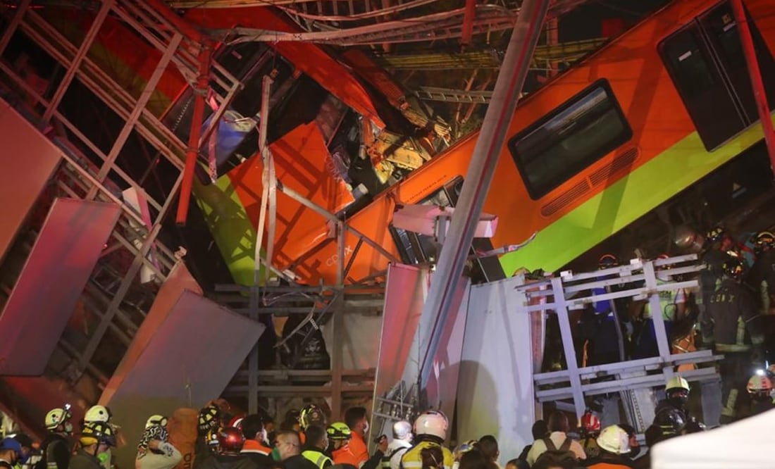 La tragedia ocurrió el 3 de mayo en la estación Olivos.Foto: Valente Rosas/EL UNIVERSAL