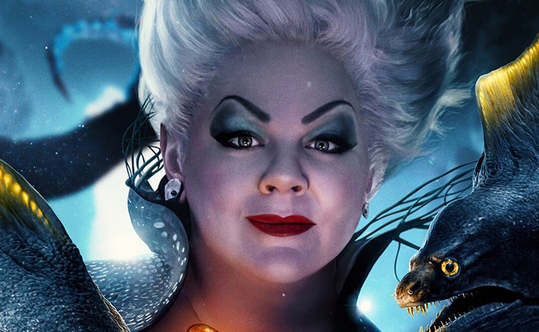 Melissa McCarthy reencarnó a Úrsula, la villana de "La Sirenita". Foto: Walt Disney Studios