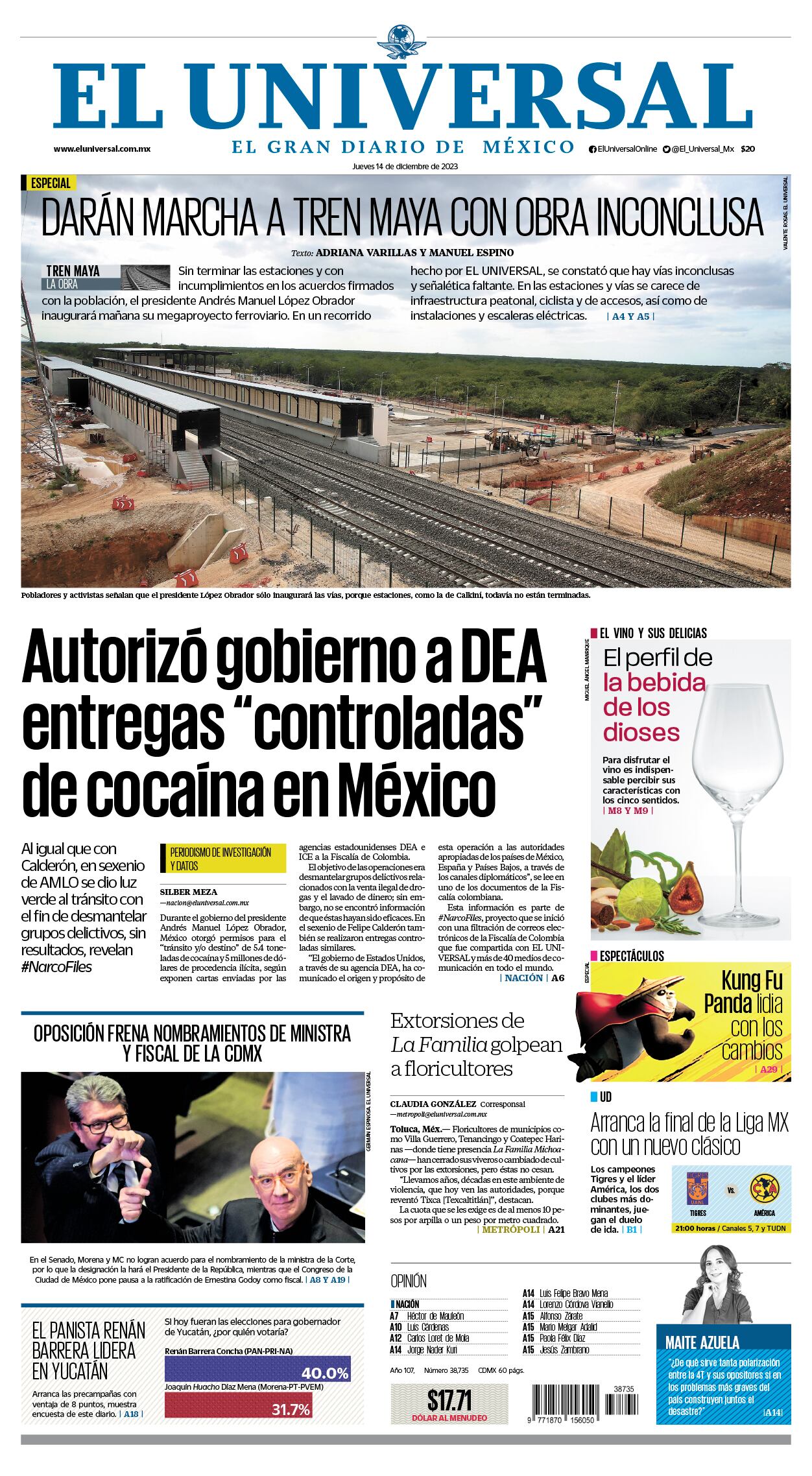 Portada impresa