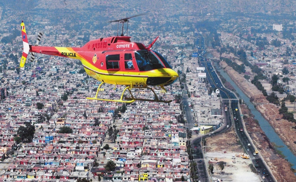 Hace tres años el municipio de Nezahualcóyotl también adquirió un helicóptero, al que nombraron "Coyote", para reducir los índices delictivos. (Foto: Archivo/Especial)