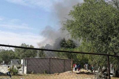 Estalla polvorín en Zumpango; no hay víctimas
