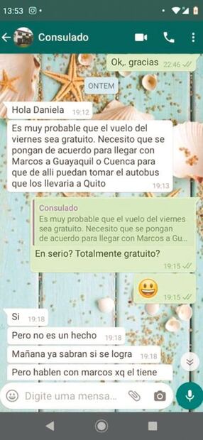 Salir de Ecuador, el objetivo de Jacobo
