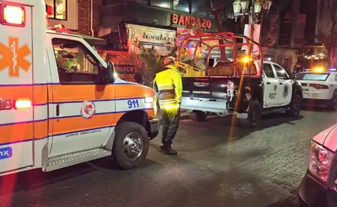 Ataque armado en el bar “Bandazo”. Foto: Especial