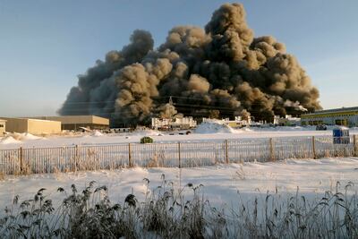 VIDEO: Se incendia almacén de Wildberries en San Petersburgo 