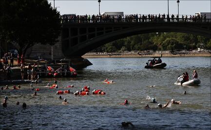 Por segundo día consecutivo cancelan los entrenamientos en el río Sena por la mala calidad del agua