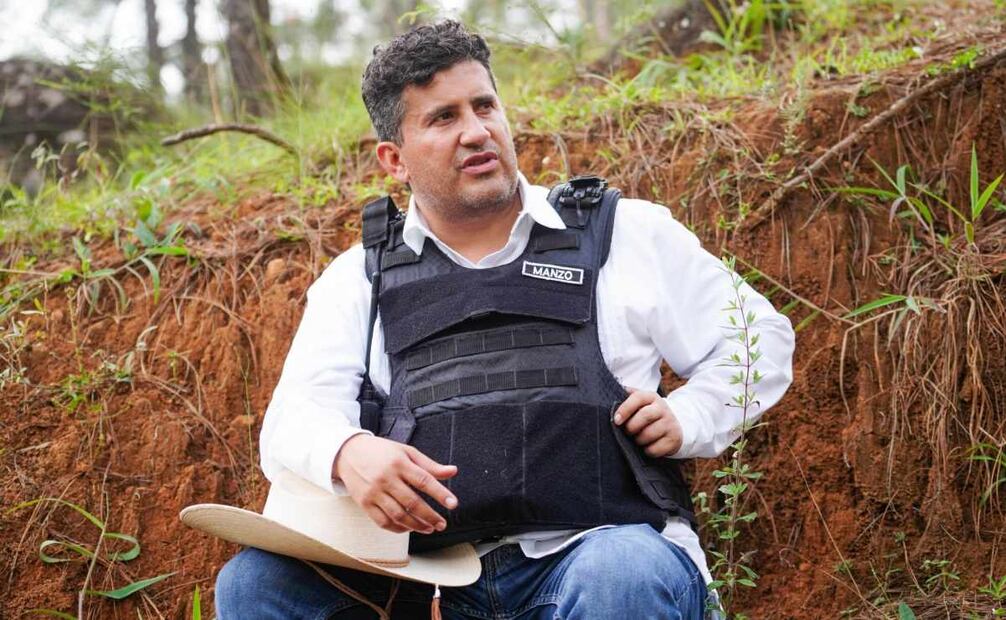 El presidente municipal de Uruapan, Carlos Manzo, fue asesinado a balazos en un ataque directo en el centro de los población michoacana el sábado 1 de noviembre de 2025.
Foto: Cuartoscuro