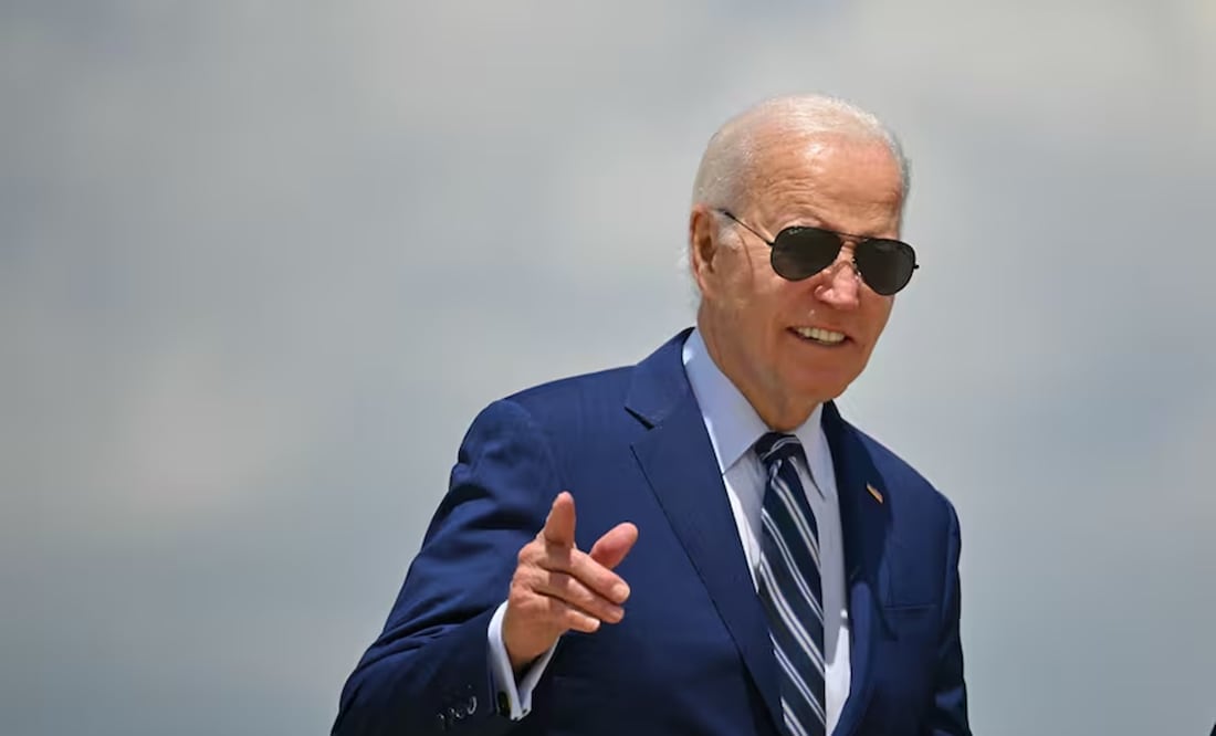 Líderes internacionales externaron hoy sus respetos al presidente estadounidense, Joe Biden, después de que éste anunciara su decisión de no buscar la reelección en los comicios del 5 de noviembre. Foto: MANDEL NGAN. AFP