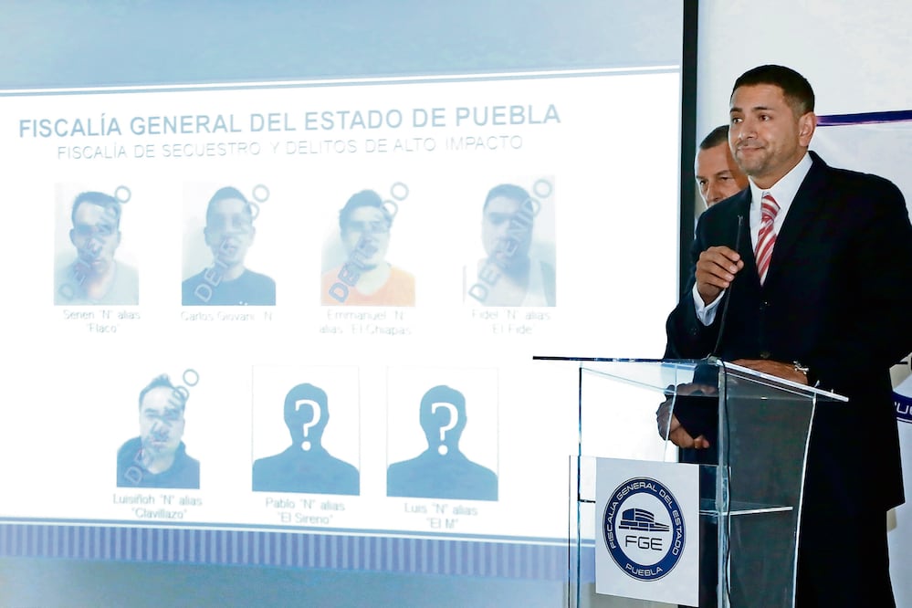 El fiscal Víctor Carrancá informó que la detención de la banda se logró por trabajos de inteligencia e intercambio de información con PGR y Policía Federal (HILDA RÍOS. CUARTOSCURO)