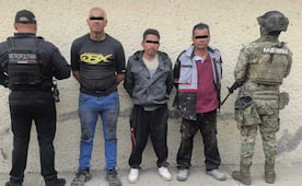 Detienen a tres sujetos armados en Ecatepec; hacían detonaciones en la Sierra de Guadalupe