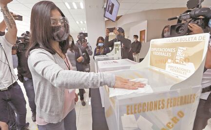 Garantizan voto seguro con medidas sanitarias en Edomex