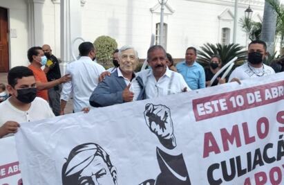 Realizan caravana en Culiacán para apoyar a AMLO en consulta sobre revocación de mandato 