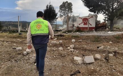 Sube a seis número de víctimas por explosión de polvorín en Tlaxcala