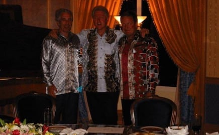 Trump dice que “odia” ver fotos de Clinton con Epstein; presidente culpa a demócratas por su difusión