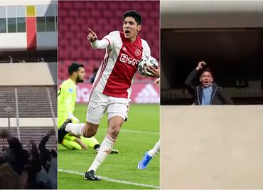 Seguidores del Ajax ovacionan a Edson Álvarez