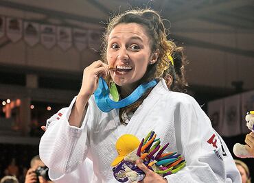 Edna Carrillo lleva un bronce a su pecho