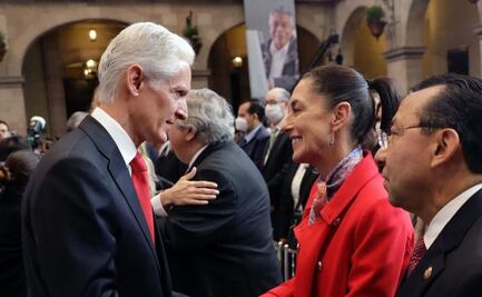 "Lo más importante es la democracia": Sheinbaum ante llamado de unidad de Del Mazo